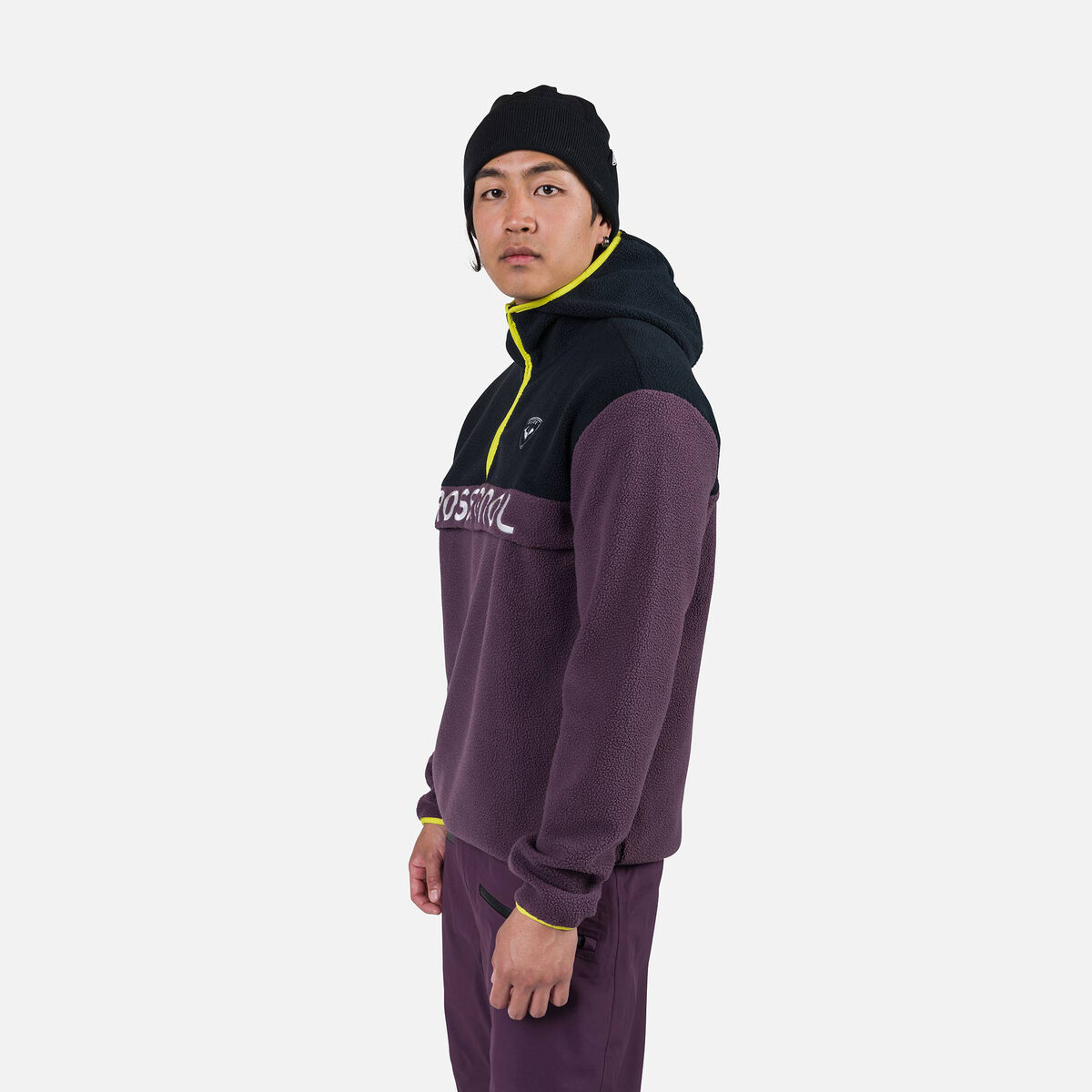 Rossignol Maglia in pile uomo Alltrack pinkpurple