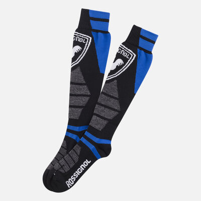 Rossignol Juniors' Premium Wool Ski Socks blue