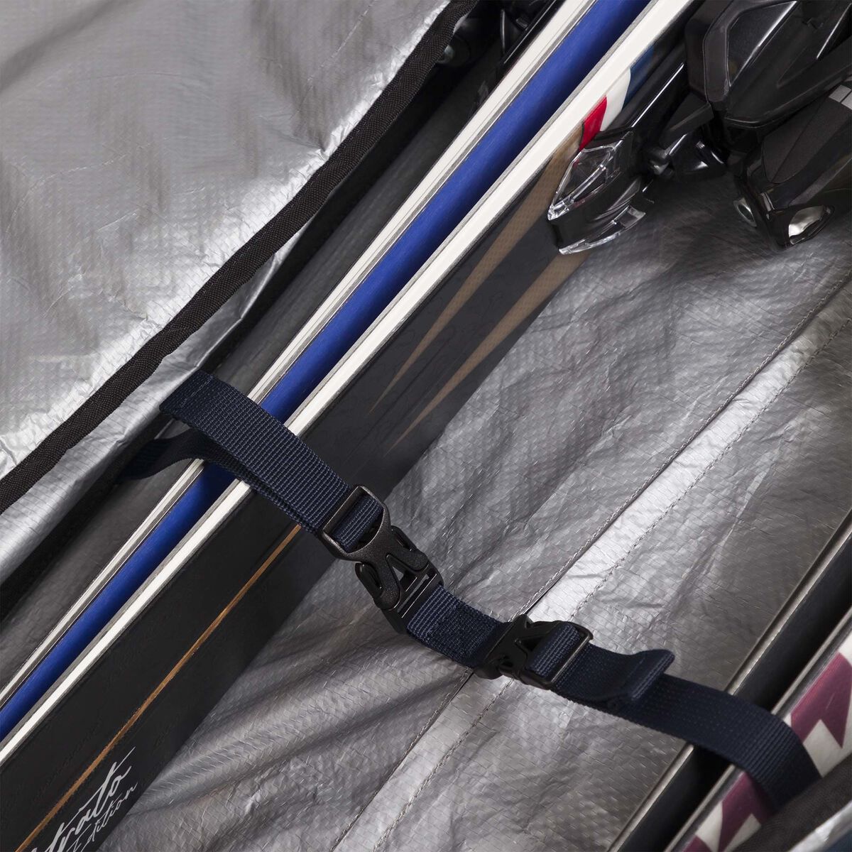 Housse de ski à roulette unisexe Strato extensible 2 paires 170