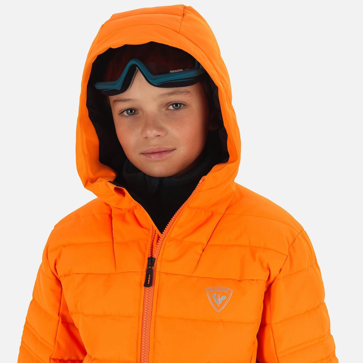 Rossignol Boys' Rapide Ski Jacket orange