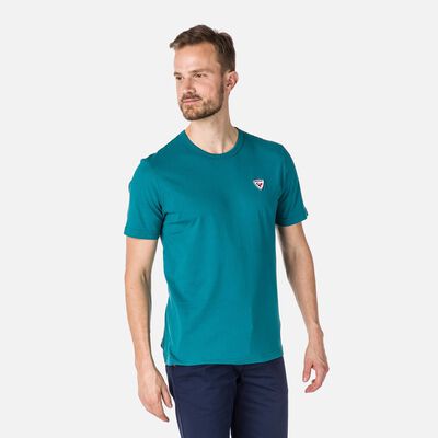 Rossignol T-shirt uomo logo tinta unita blue