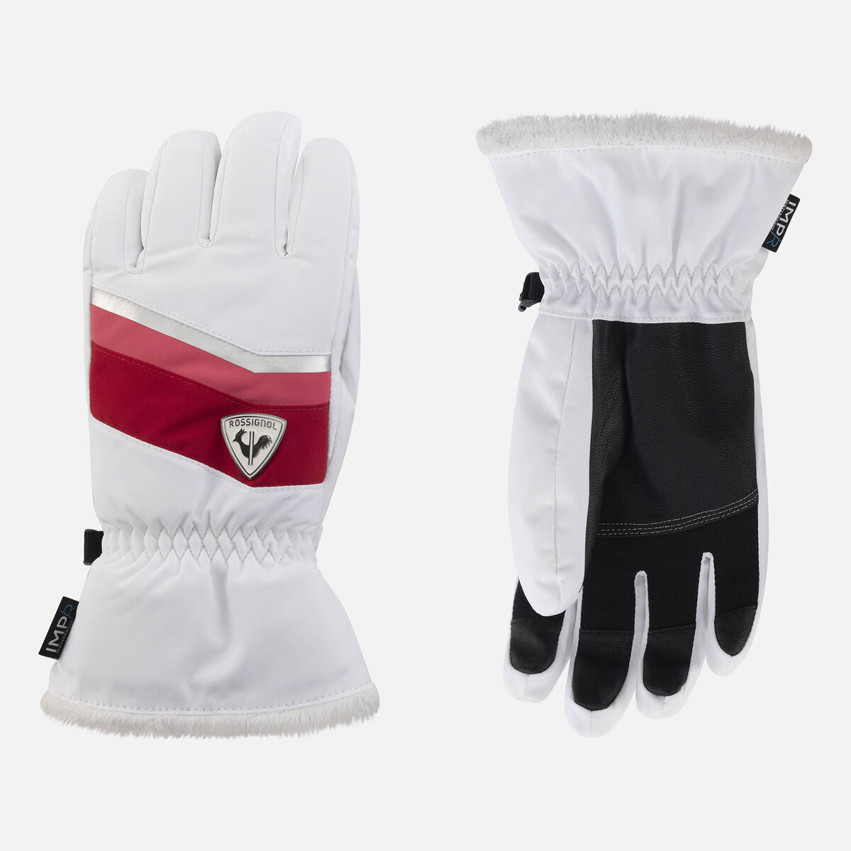 Rossignol Gants de ski Piste pour femme White