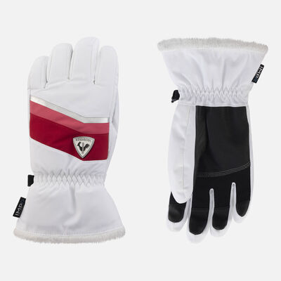 Rossignol Women's Piste Ski Gloves white