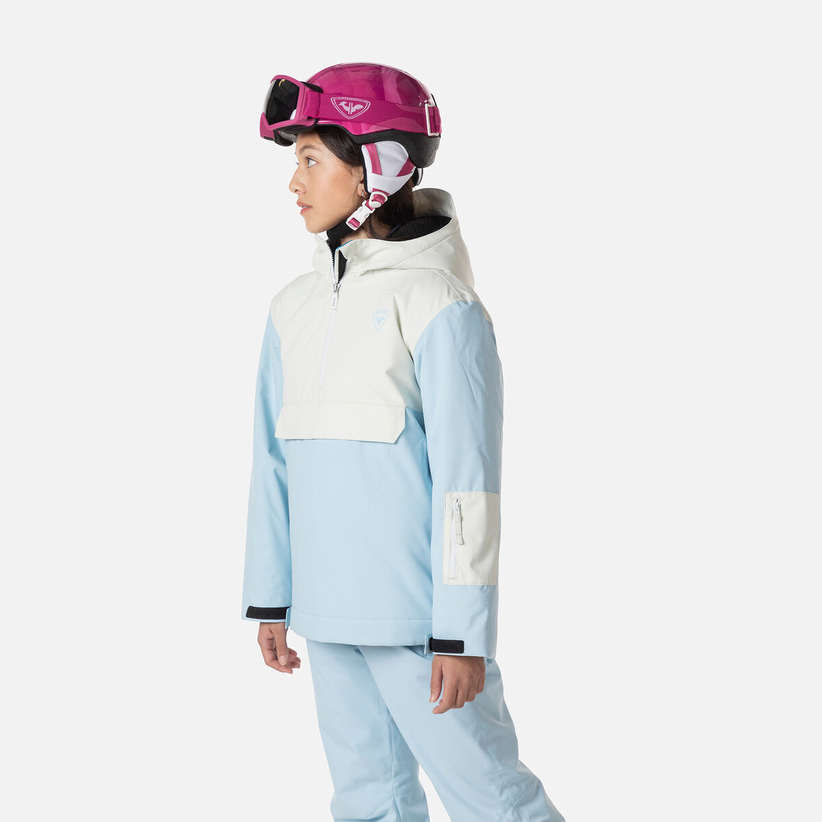Rossignol Veste anorak de ski Bicolor enfant blue