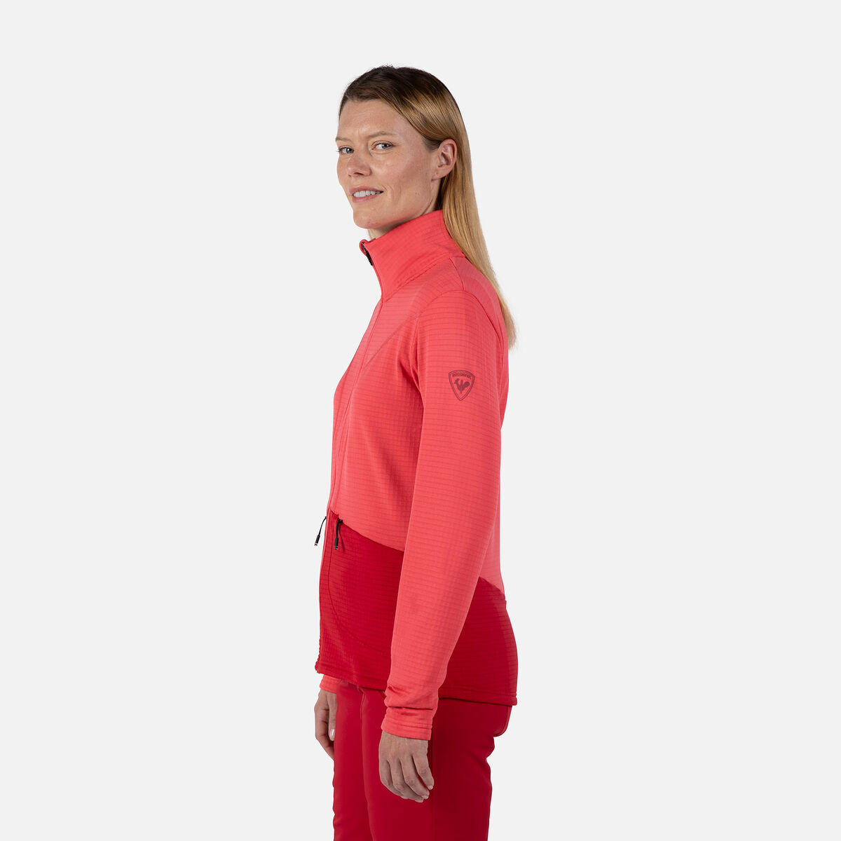 Rossignol Veste zippée en polaire femme Blackside Pink/Purple