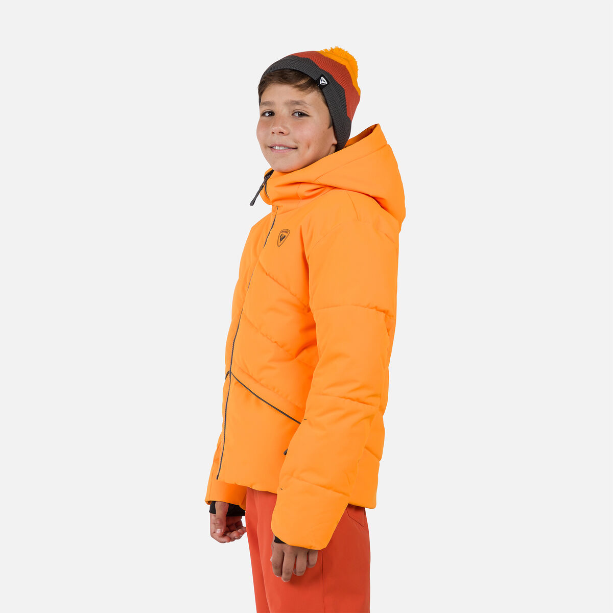 Rossignol Boys' Siz Ski Jacket Orange