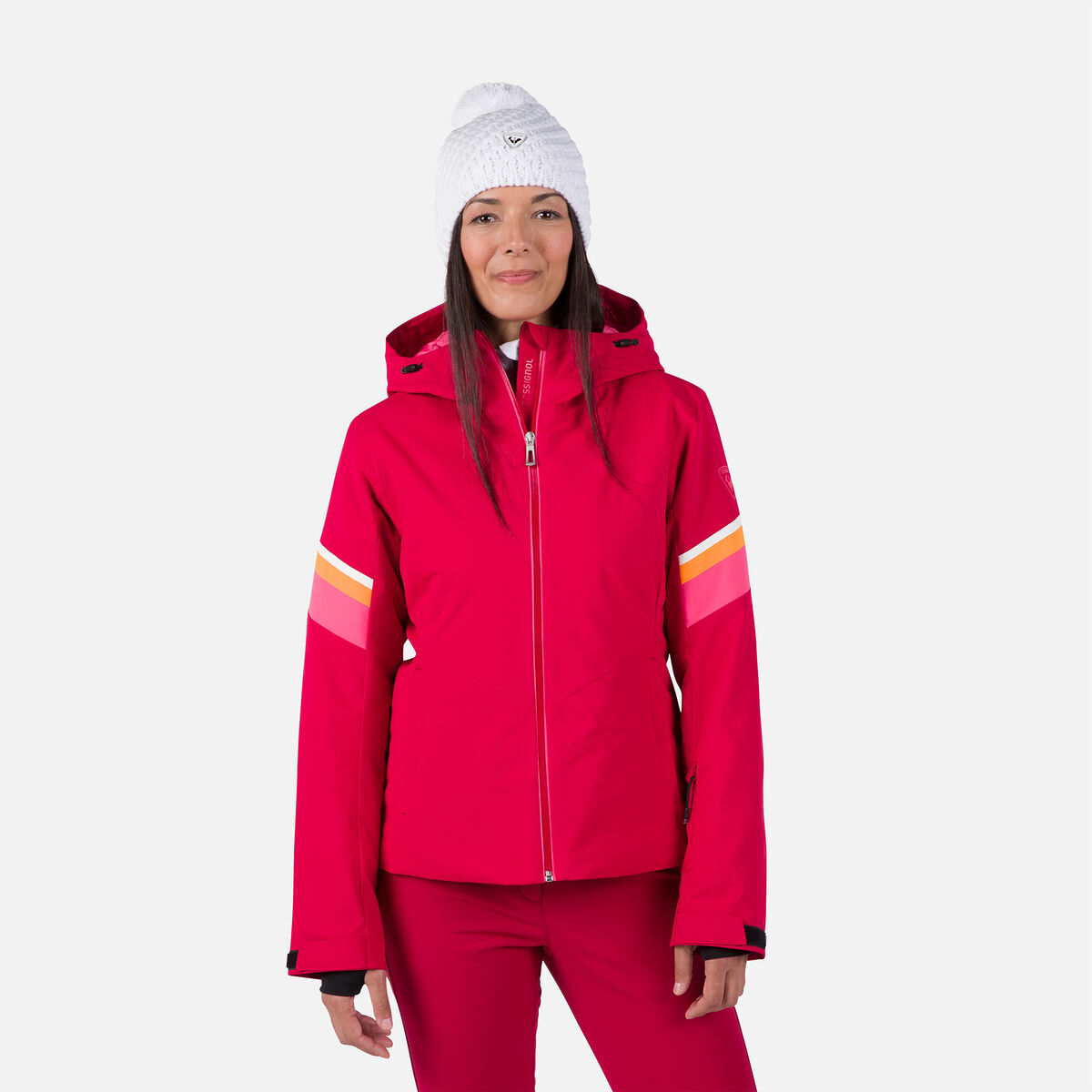 Rossignol Veste de ski femme Strawpile Red