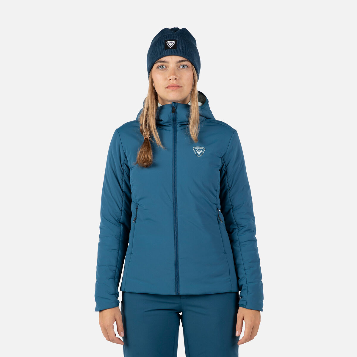 Rossignol Doudoune à capuche femme Opside Blue