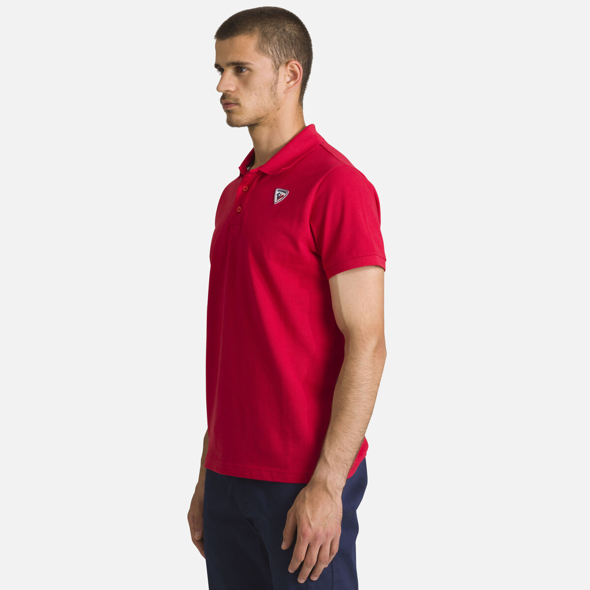 Rossignol Polohemd mit Logo für Herren Red