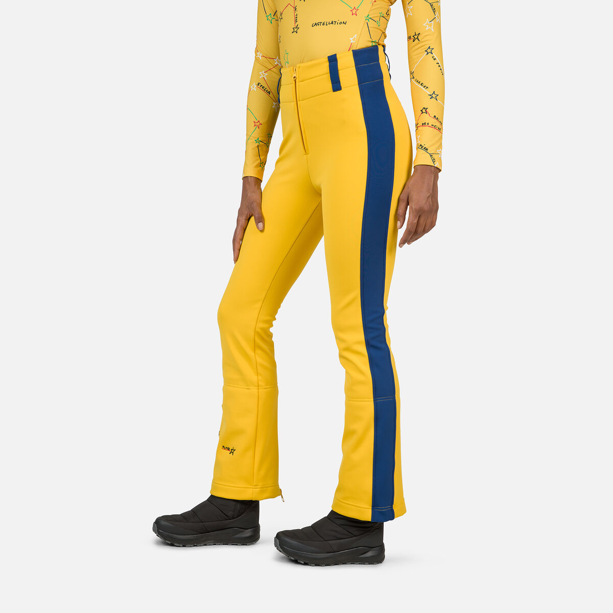 Rossignol Pantalones JCC Sirius Softshell para mujer Yellow