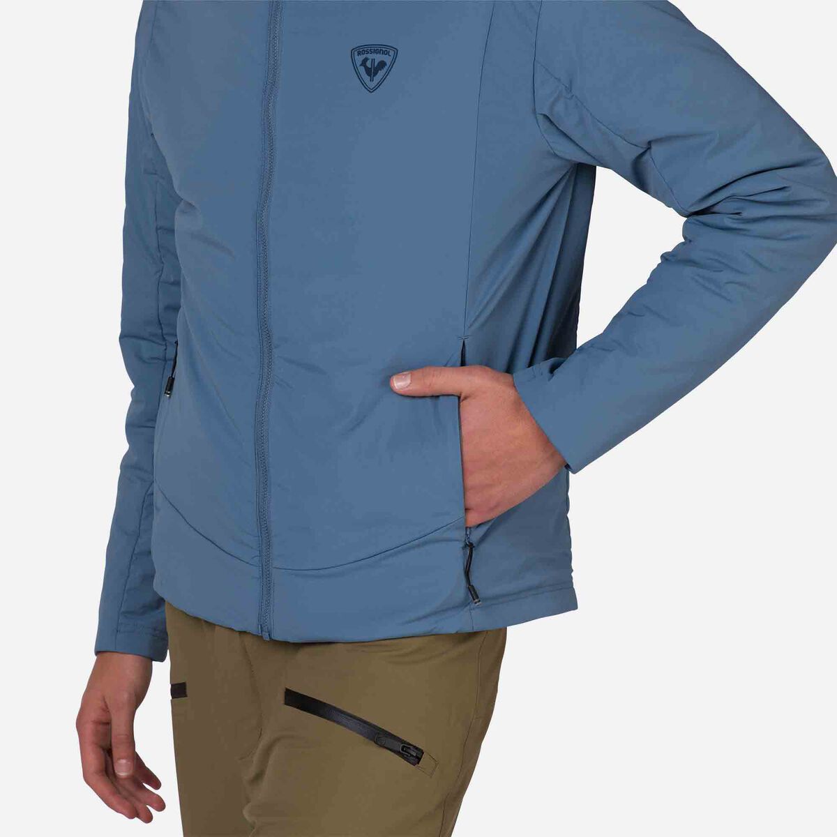 Rossignol Men's Opside Hoodie Jacket blue