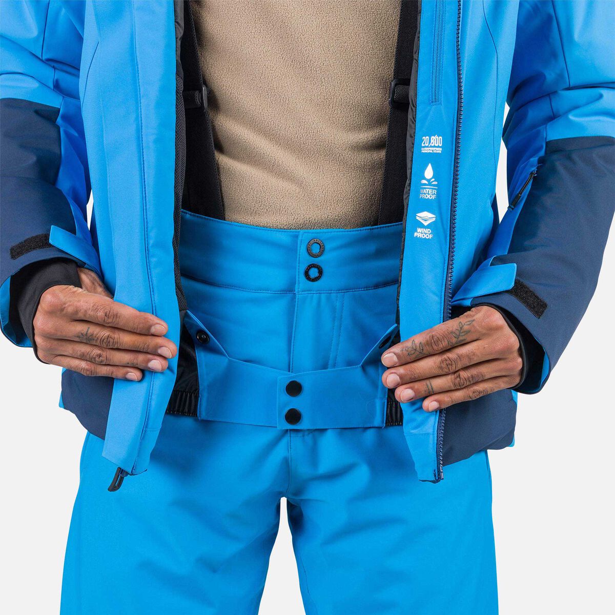 Rossignol Chaqueta de esquí hombre Wispile blue