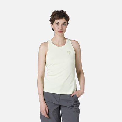 Rossignol Camiseta lisa sin mangas de senderismo para mujer yellow
