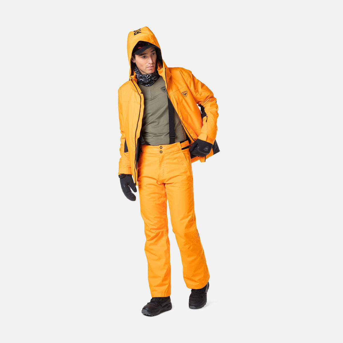Rossignol Men's Ski Pants Orange