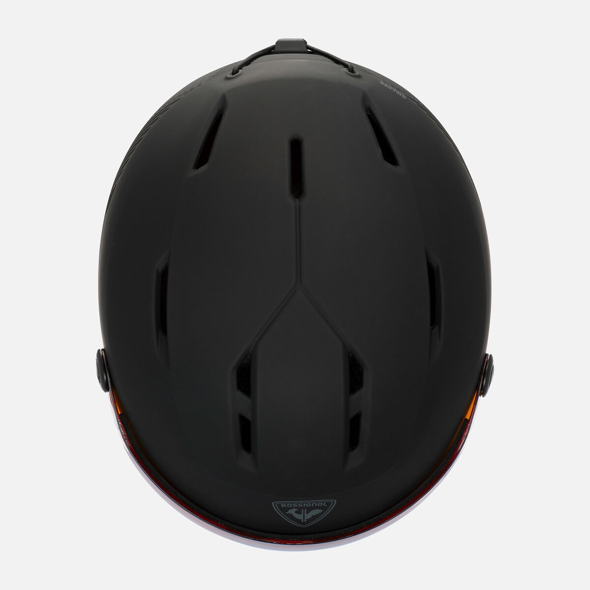 Rossignol Unisex Helm Fit Visier Impacts Black