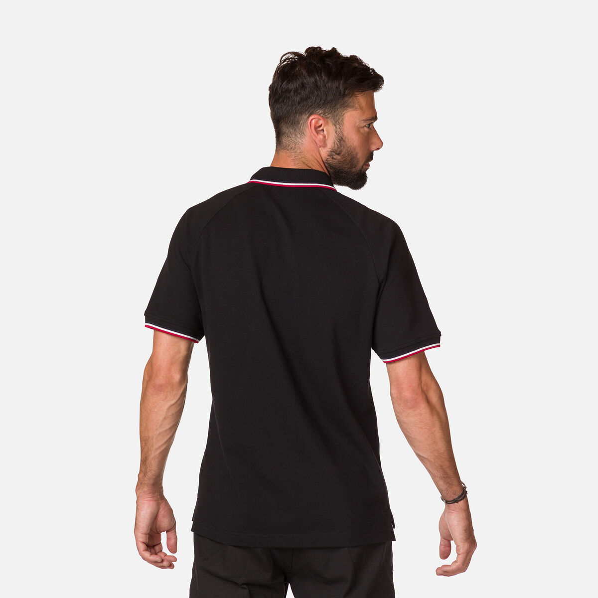 Rossignol Men's raglan polo shirt Black