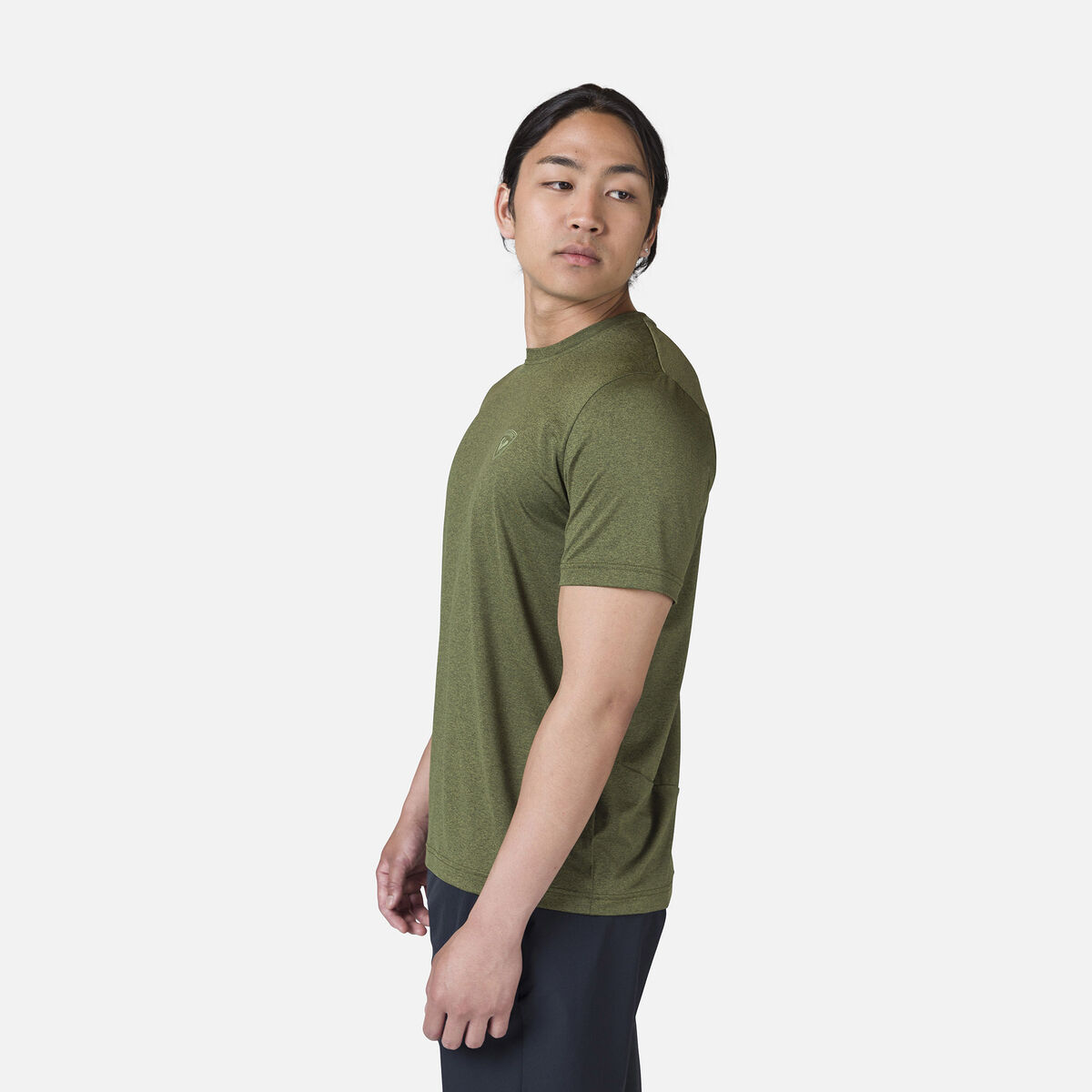 Rossignol T-shirt Slub Active Homme Green