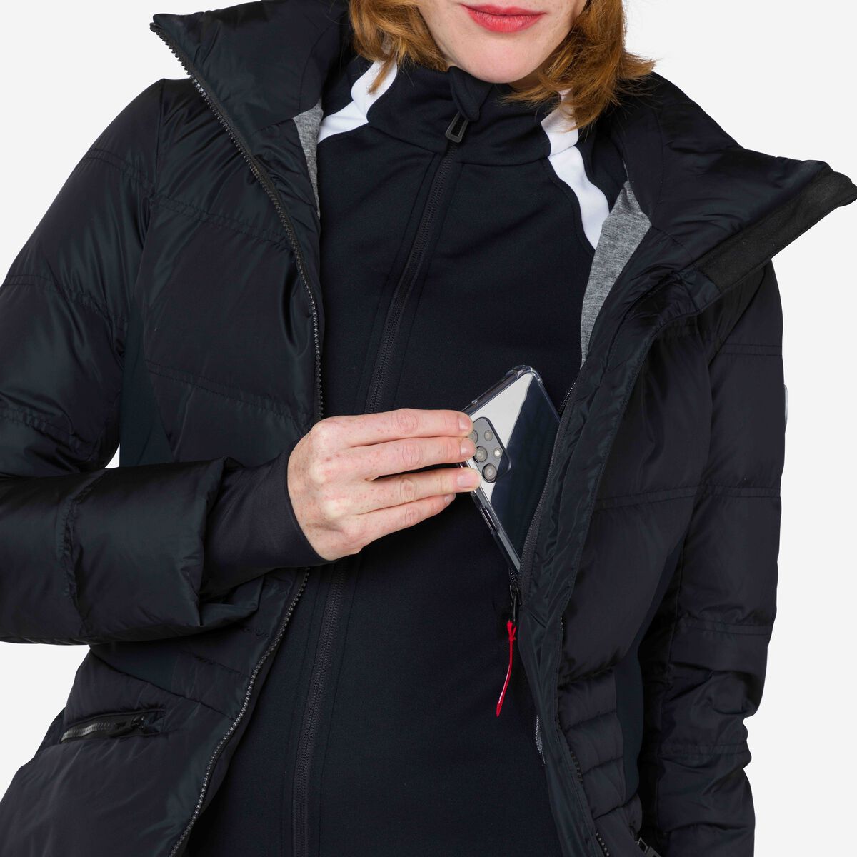 Rossignol Women's Ruby Merino Down Ski Jacket black