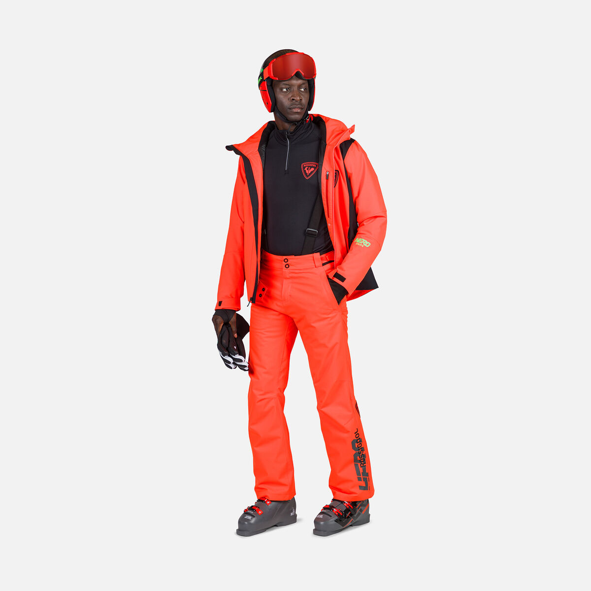 Rossignol Pantaloni da sci uomo Hero Velika Red