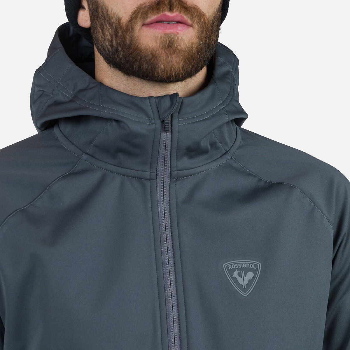 Rossignol Veste softshell à capuche homme Genetys grey