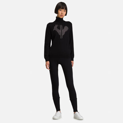 Rossignol Jersey de cuello vuelto Classique para mujer black