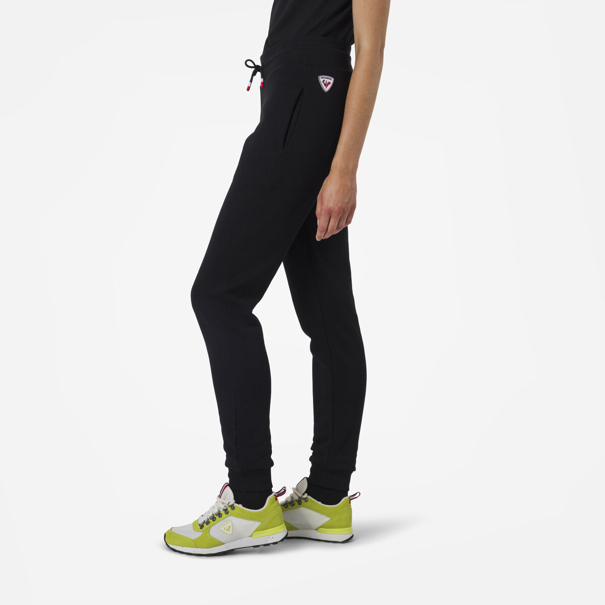 Rossignol Pantaloni sportivi felpati donna logo Black