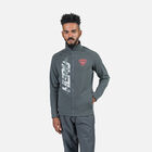 Rossignol Men's Hero Classique Clim Full-Zip Top Onyx Grey