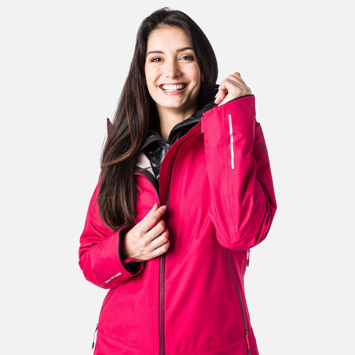 Rossignol Veste SKPR trois épaisseurs Femme pinkpurple