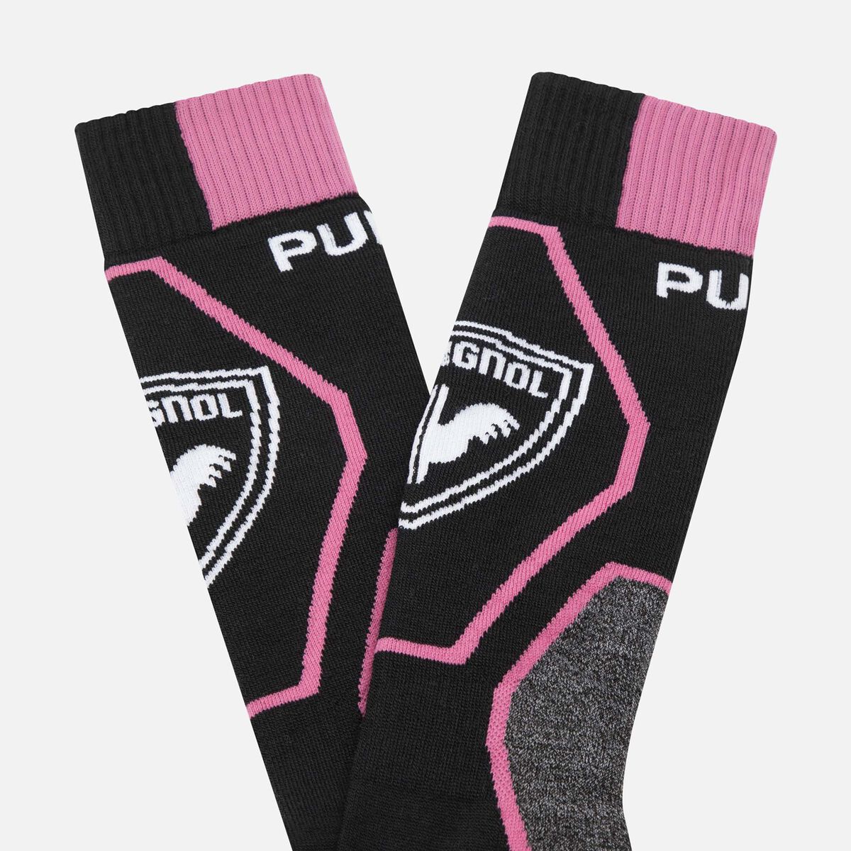 Rossignol Women's Pure Comfort Ski Socks Pink/Purple