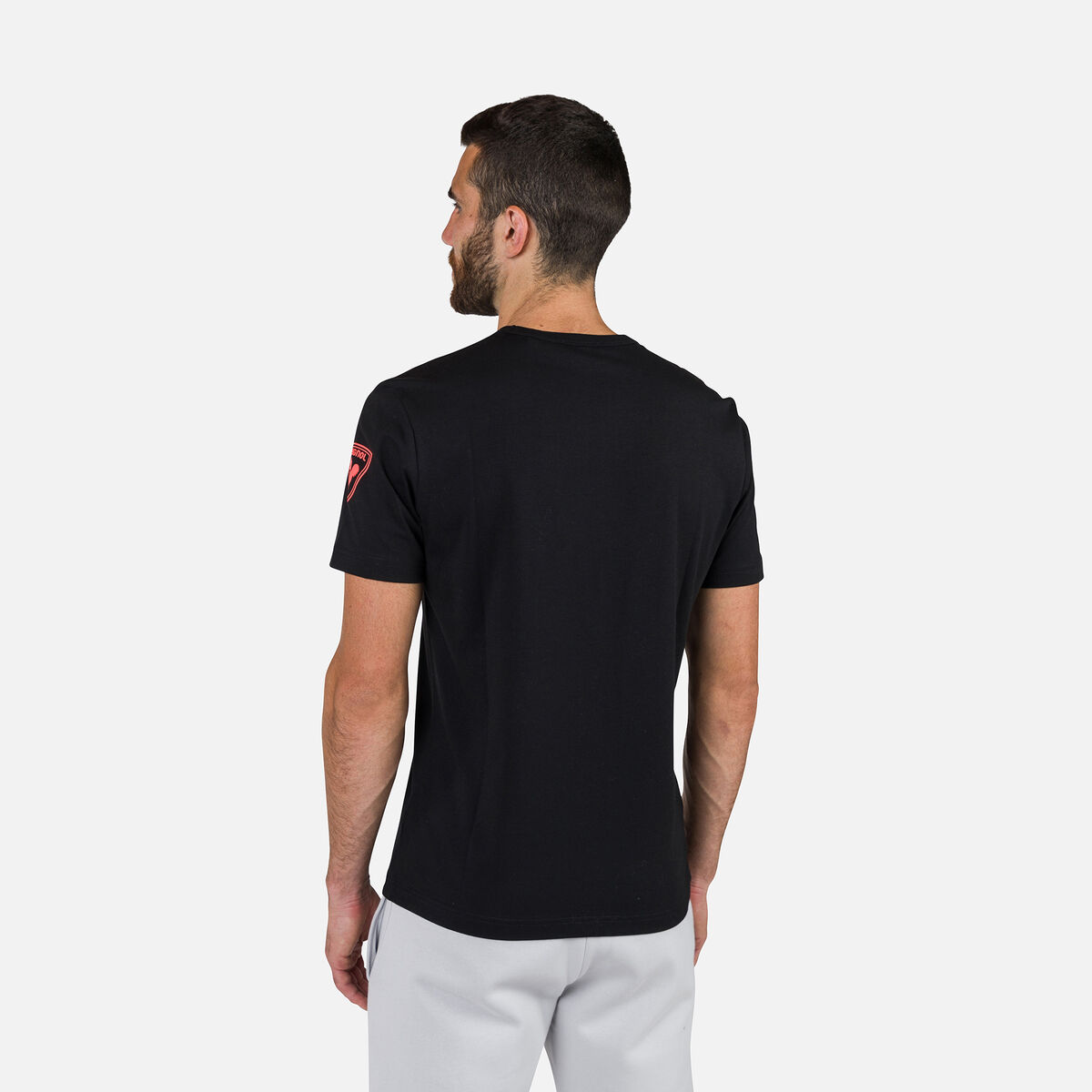 Rossignol T-shirt uomo con grafica Hero Black