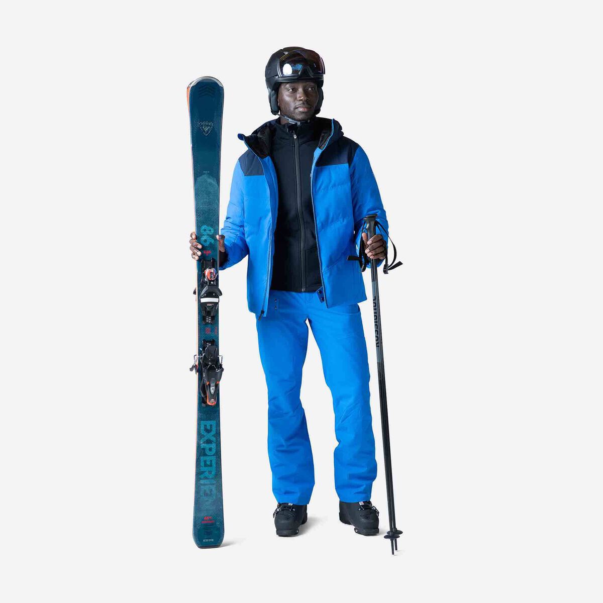 Rossignol Men's Siz Ski  Jacket Blue