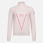 Rossignol Women's Victoire Turtleneck Knit Sweater Powder Pink