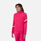 Rossignol Forro polar mujer con media cremallera Strawpile Tea Rose