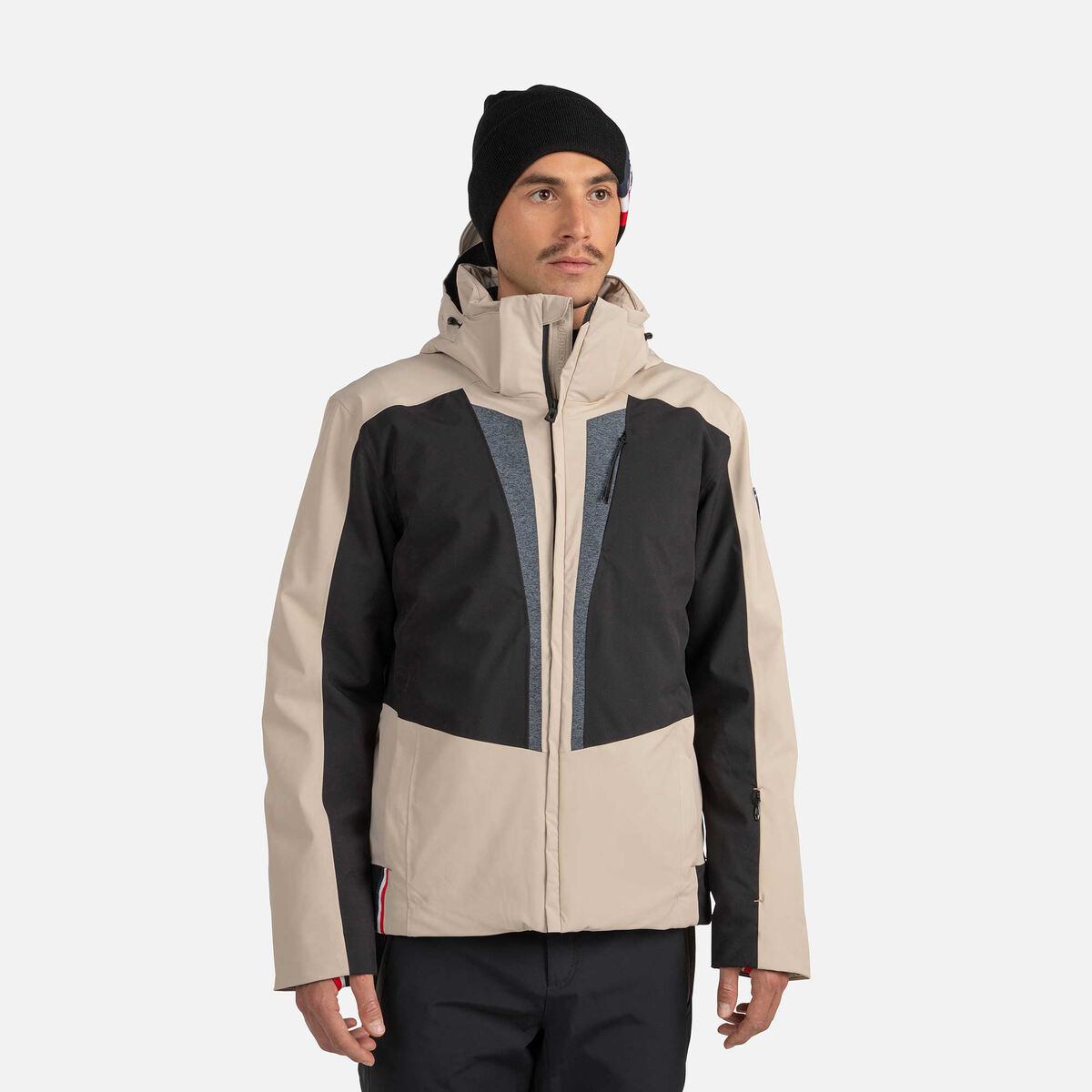 Rossignol Men's Summit Stripe Ski Jacket Grey