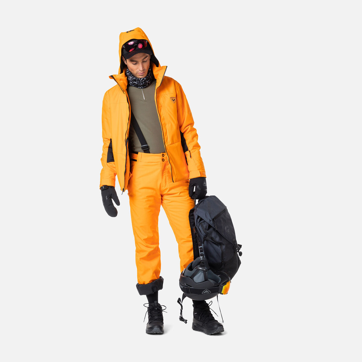 Rossignol Men's All Speed Ski Jacket Orange