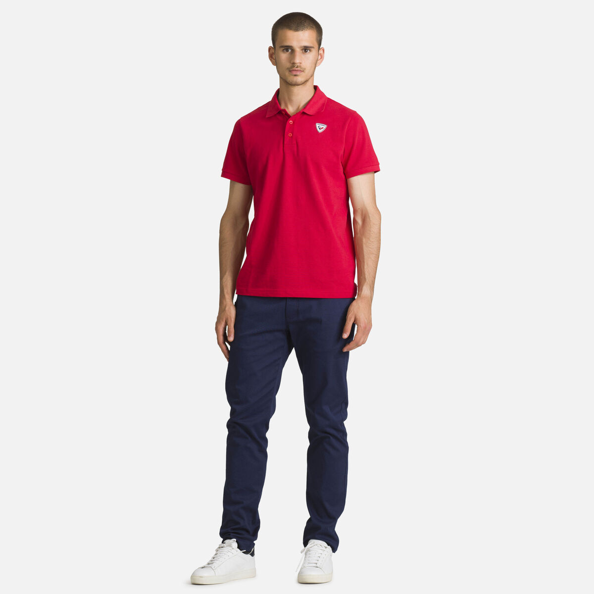 Rossignol Polo Logo Homme Red