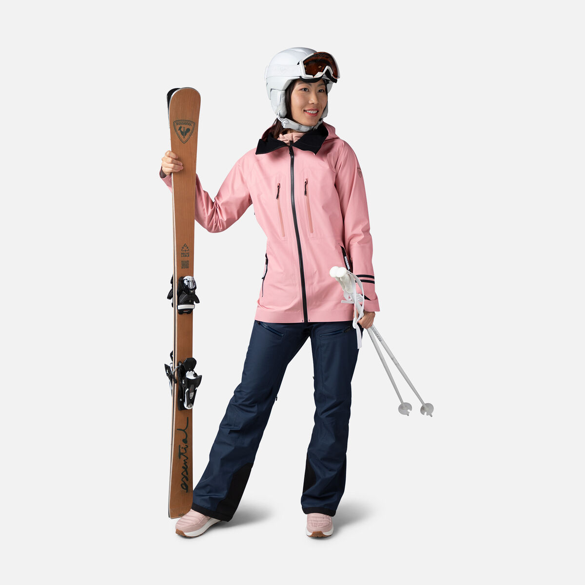 Rossignol Women's Atelier S Ski Jacket Pink/Purple