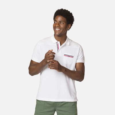 Rossignol Polo logo con taschino uomo white
