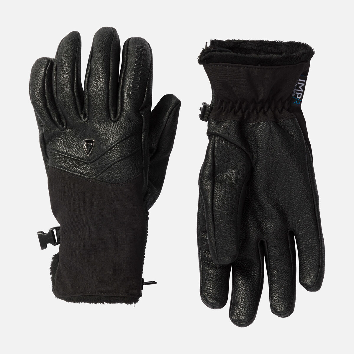 Rossignol Women's Elite Leather Waterproof Gloves Black