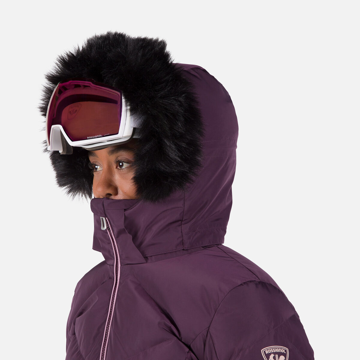 Rossignol Veste de ski Staci Pearly femme pinkpurple