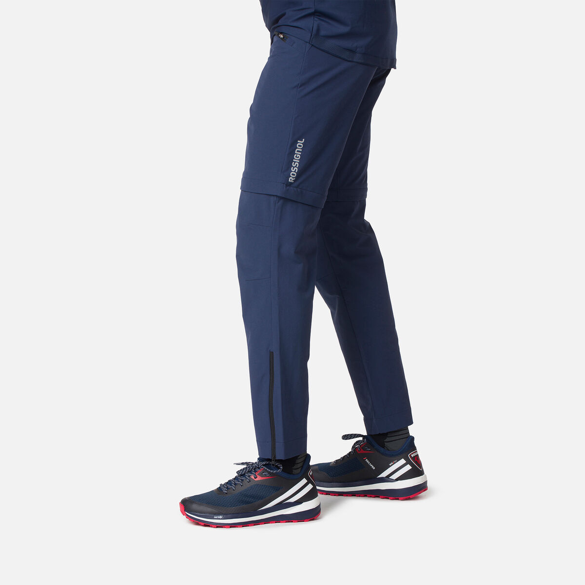 Rossignol Men's Lightweight Convertible Zip-Off Pants Blue
