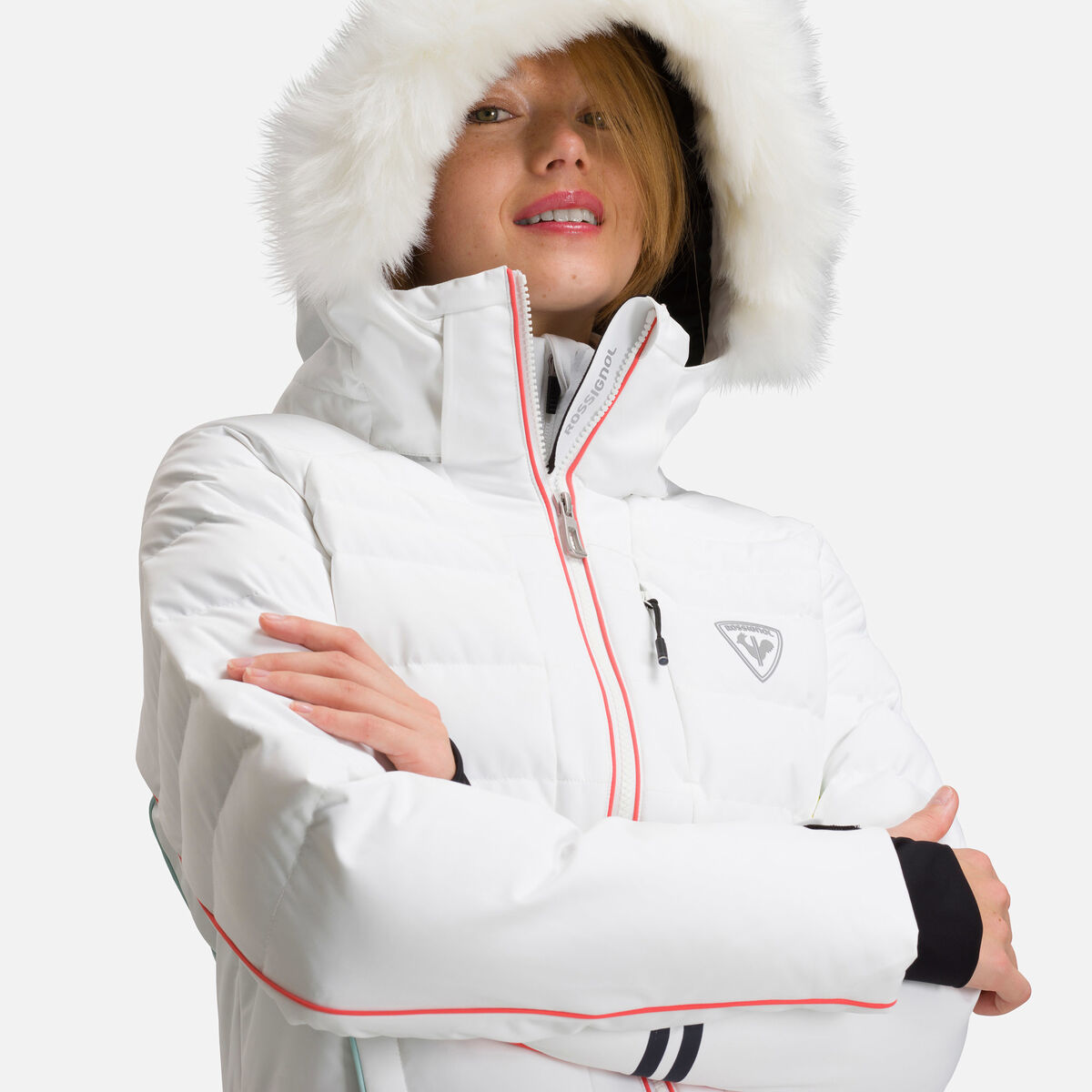 Rossignol Veste Ski Femme, Vestes Femmes, Blanc