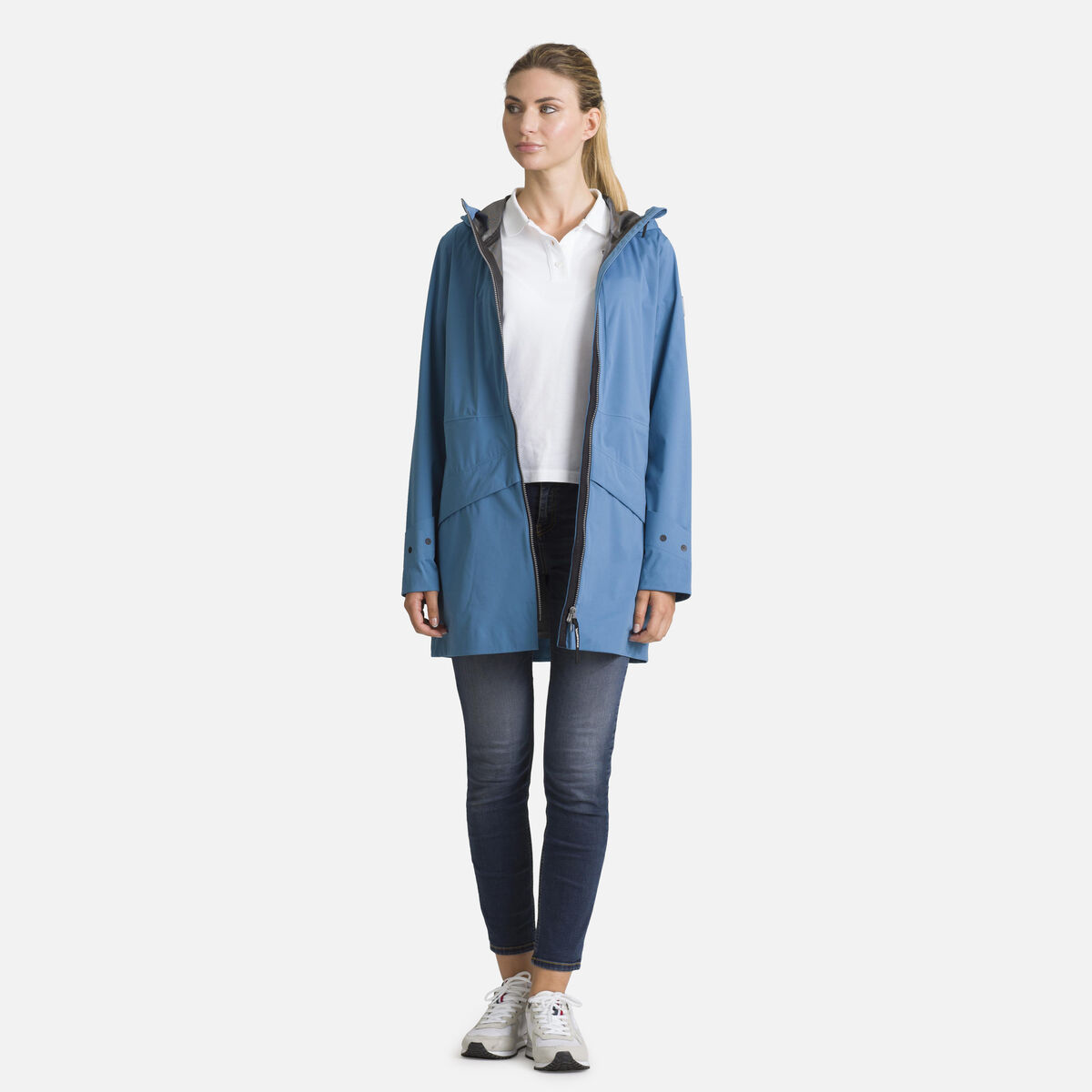 Rossignol Women's Covariant Rain Jacket blue