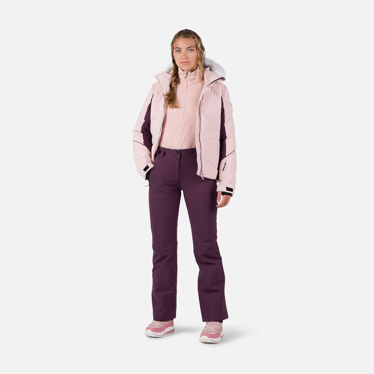 Rossignol Women's Staci Ski Pants Pink/Purple