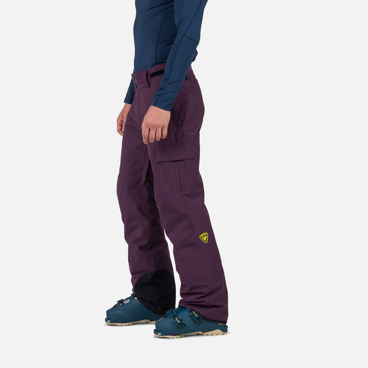 Rossignol Pantalones de esquí Relax para hombre Pink/Purple