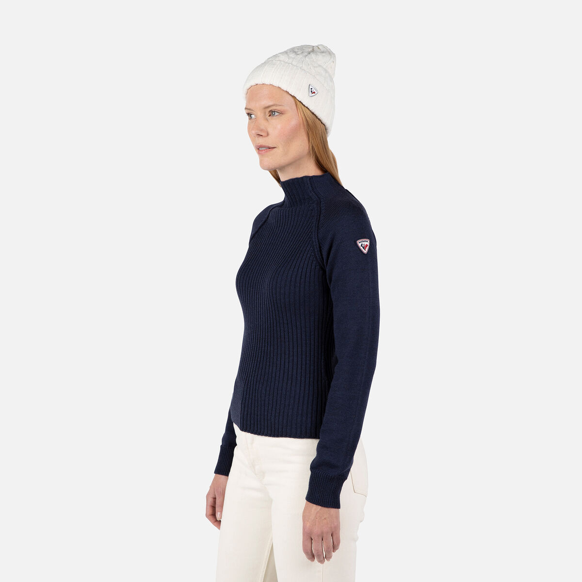 Rossignol Damenpullover mit Rundhalsausschnitt Diretta Blue