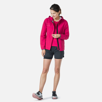 Rossignol Women's Lightweight Rain Jacket pinkpurple