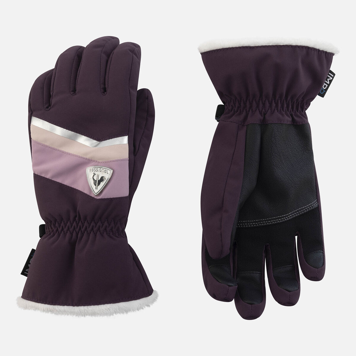 Rossignol Guantes de esquí Piste para mujer Pink/Purple