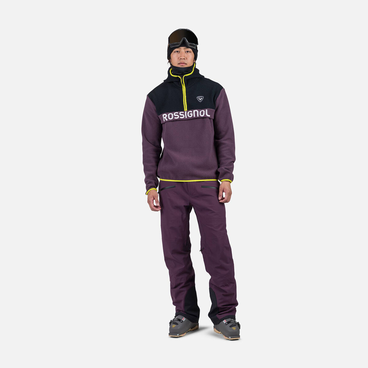 Rossignol Camiseta polar hombre Alltrack Pink/Purple