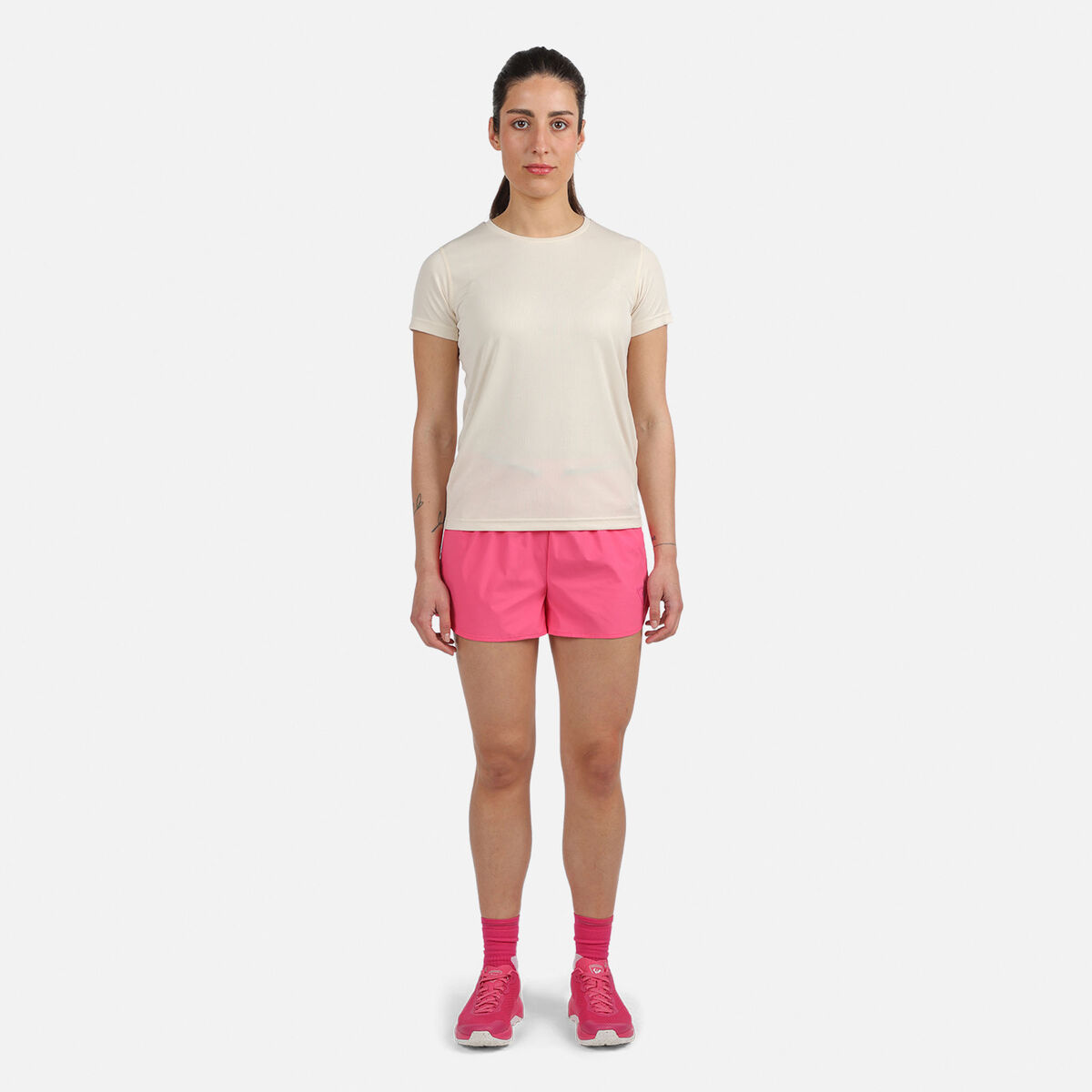 Rossignol Basic-Shorts für Damen Pink/Purple
